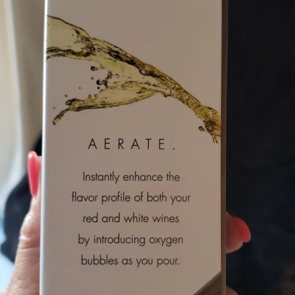 💜 NWT WINE‎ CORKCICLE AIR WINE New in Box 3 in 1 Wine Pourer